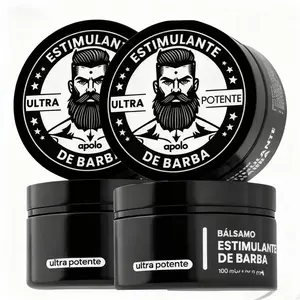 Apolo Ultra Potente Minoxidil Beard Growth Cream - Men's Special Thickening Blend, Super-Strong Beard Stimulant Cream, Target Severe Alopecia Beard, Fast Follicle Wake-Up & Repair Sparse Areas, Gets Perfect Beard