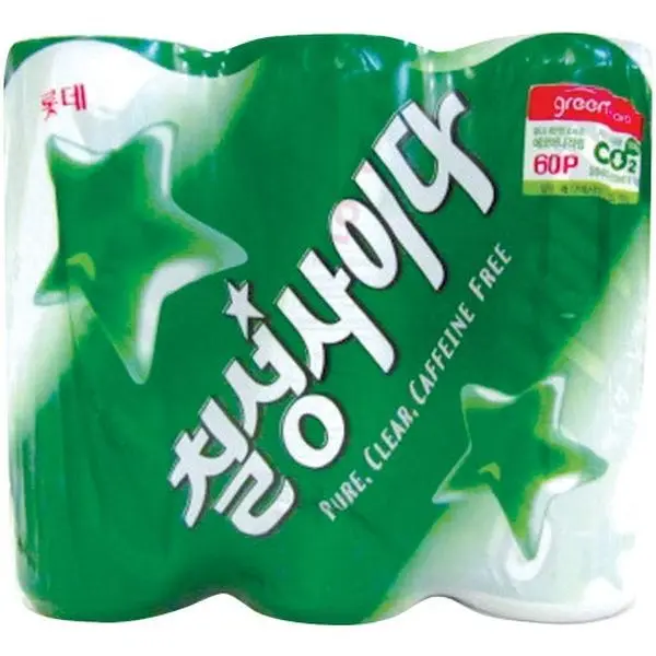 Lotte Chilsung Cider, Korean Lemon-Lime Sparkling Drink, 50.7 fl oz Family Bottle, Carbonated Beverage Lotte Chilsung Cider, Korean Lemon-Lime Sparkling Drink, 50.7 fl oz Family Bottle, Carbonated Beverage