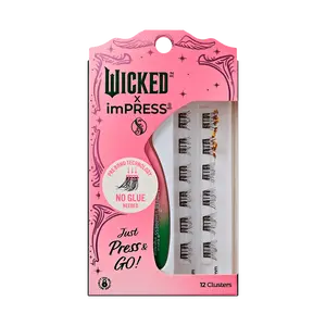 WICKED X imPRESS Falsies Self Adhesive Lash Clusters | Magic Unleashed