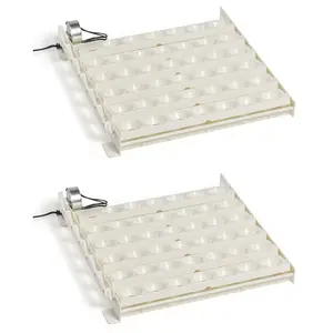 Farm Innovators 3200 Automatic 41 Spot Egg Turner for Improved Hatching (2 Pack)
