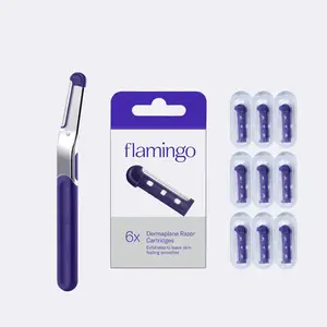 Flamingo Dermaplane with Blades 6x Refills
