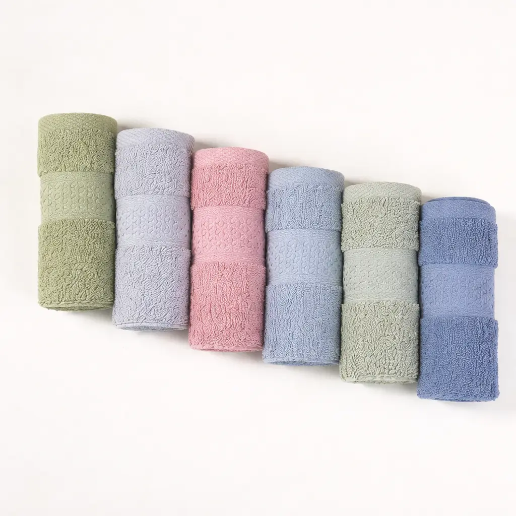 6-Pack 100% Pure Cotton Wash Cloths – 13x13 Inch Soft Face Cloths for Showering, Bathroom, Guestroom – Highly Absorbent, Quick-Dry, Machine Washable – 6 Assorted Colors