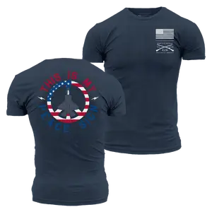 This Is My Peace Sign T-Shirt - Midnight Navy