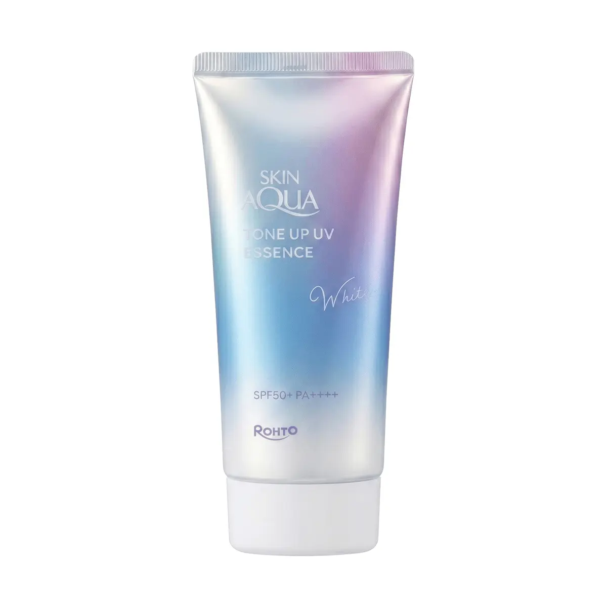 ROHTO SKIN AQUA UV Essence Sunscreen SPF50+ PA++++ 70g - White, Natural , Tone-Up Effect, Lightweight, Daily Use ROHTO SKIN AQUA UV Essence Sunscreen SPF50+ PA++++ 70g - White, Natural , Tone-Up Effect, Lightweight, Daily Use