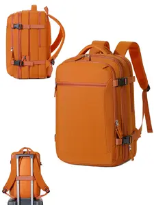 Vacuum Backpack Travel with Pump Vacpack Travel Backpack with Vacuum System Mochila de Viaje Compresion al Vacio Easyvacpack Airbag Backpacks for Traveling Carry on Luggage