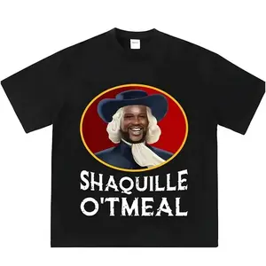 Shaquille Oatmeal Funny Meme T Shirt Streetwear Unisex Humor