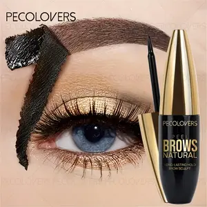 1pc Sweat-Proof Tear-Off Eyebrow Gel, Eyebrow Makeup Products, Precisely Sculpted Brows, Long-Lasting Waterproof Non-Fading, Suitable For Light Beige, Easy Application & Removal, Beauty Lovers, Beginner, Sleek Tube Design