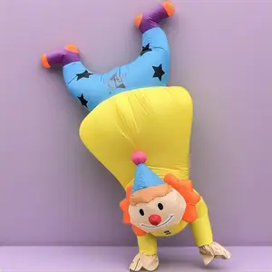 Adult Inflatable Costume Dress Role Play, Fun Halloween Party Set for Christmas/mask Ball (jester)