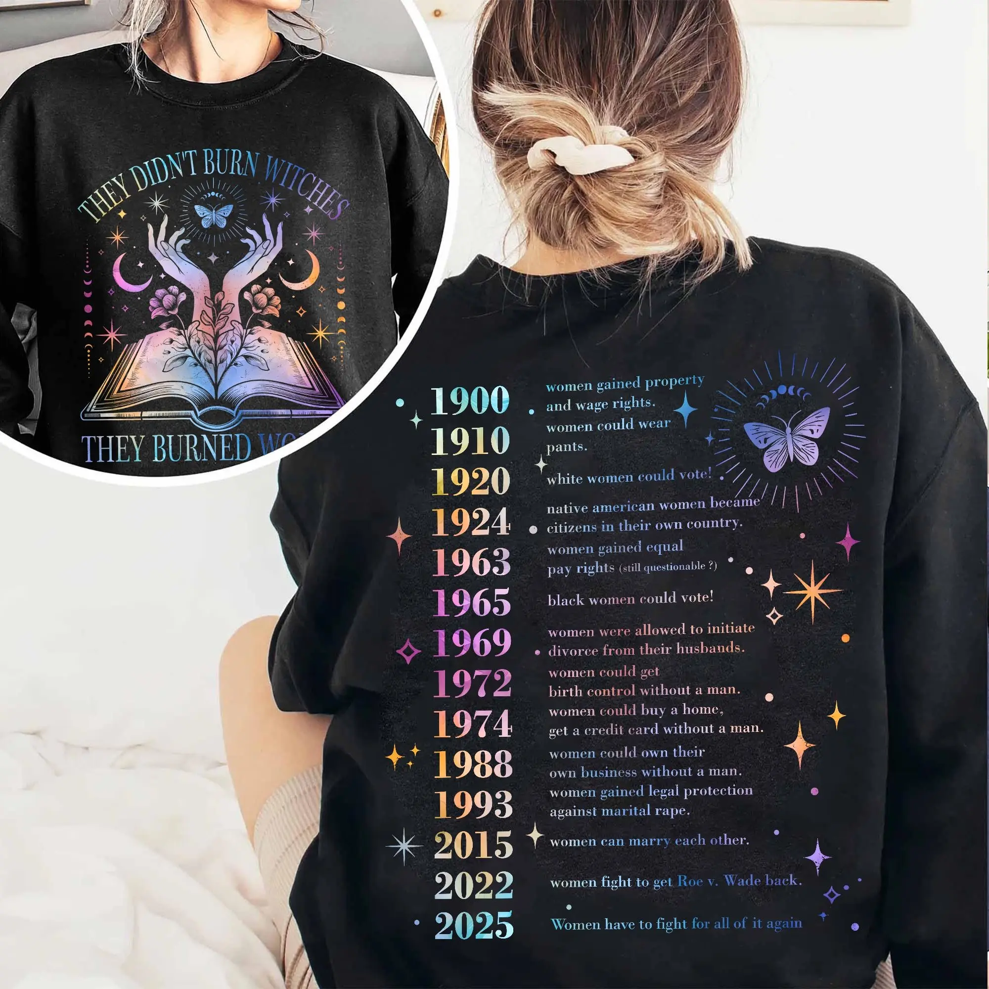 They Didn't Burn Witches Shirt, They Burned Women Sweatshirt, Feminism Hoodie, Witch Sweatshirt, Women Empowerment, Women's Rights Hoodie