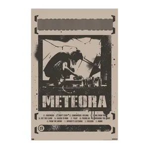 NO FRAME INCLUDE -  Meteora Wall Rock Band Live Tour Concert Art Print Home Hanging Decoration Wall Art Poster Decor Gifts For Fans