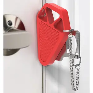Portable Extra Safety Door Lock for Travel - Extra Security Door Latch for Hotel Rooms Apartment Home, Inside Safety Portable Lock for Travelers