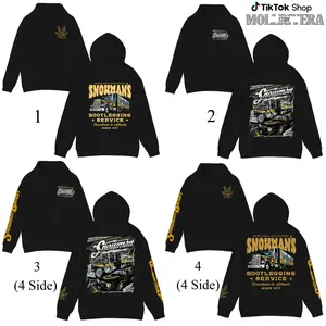 Snowman's Bootlegging Service 2 Side Hoodie, Smokeyy and The Bandiit Sweatshirt, Unisex Trendy Sweatshirt Gift For Movie Fan, Gift For Him, Movie Merch.