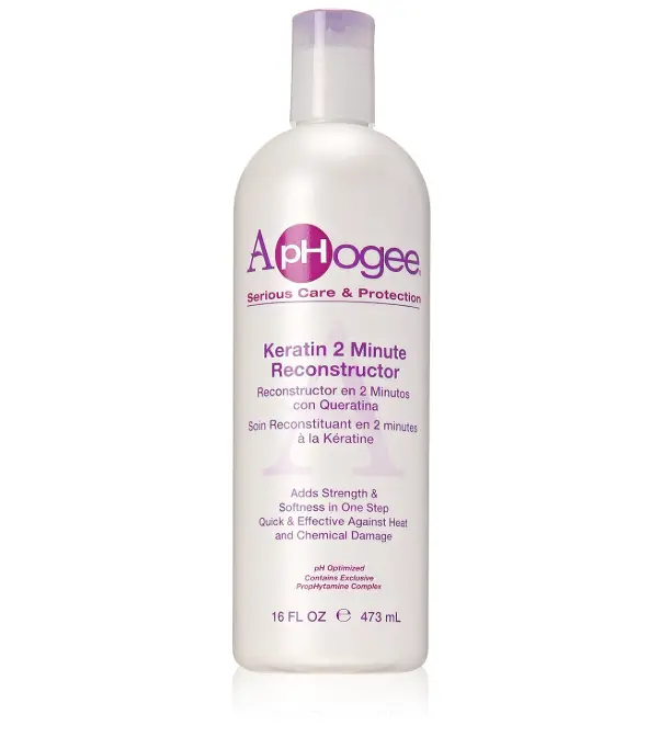 ApHogee Intensive 2 Minute Keratin Reconstructor 16 Fl Oz Pack of 1 Haircare Green Tea