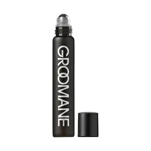 Red PRO Groomane Roll-On Beard Growth Serum for Thicker Beard & Brows