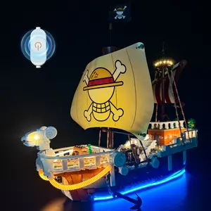 LYBMTWF LED Lighting Kit for LEGO Set 75639 - DIY Light Kit for Building Block Watercraft Model (Model Not Included)
