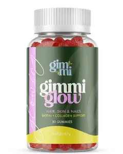 Gimmi Glow Vitamin Supplements, Beauty-Focused Health & Nutrition Support for Daily Wellness