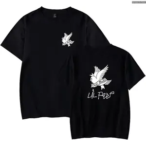 #Lilpeep Tshirt, Crew Neck Short Sleeve Tee, Unisex Tee Gift for Man And Women , Solid Colors