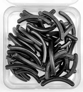 80 PCS Eyelash Curler Refills Pads – Premium Silicone Lash Curler Replacement Pads for Universal Eyelash Curlers, Soft Flexible Rubber Inserts with Storage Box (Black)