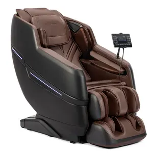 Massage Chair Full Body 2026 Zero Gravity Recliner with 8 Fix Rollers 6 Modes Bluetooth Speakers Waist Heating Foot Roller Full Body Airbags for Relaxation
