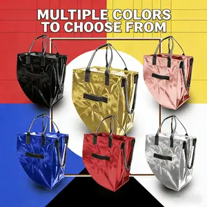 HULKEN Same Model Large Ultraviolet Reusable Grocery Bag On Wheels Shopping Trolley Rolling Tote with Zipper Closure Lightweight Carries Up to 66 lb Folds Flat Unbreakable Handles Perfect for Travel Bedroom Vanity Desk Expandable Lightweight student  orga