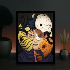 Obito Uchiha Naruto Anime Poster Obito Poster