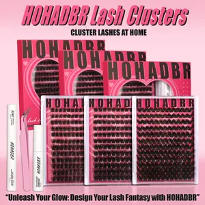 Beginner Friendly Lashes  Fairy  Individual Manga Lash Extension   Easy to Apply  Soft comfortable Makeup at Home For Cosmetic Lashes Cluster Eyelash Fluffy Lash Clusters  Eyelash Extension Eyelashes  Extension Wispy