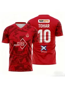 Hot selling football shirts, new fashionable 3D printed T-shirts, training clothes, retro men's and women's T-shirts, sports neutral clothing, Y2k tops, short sleeves, quick drying, sweat absorbing, breathable