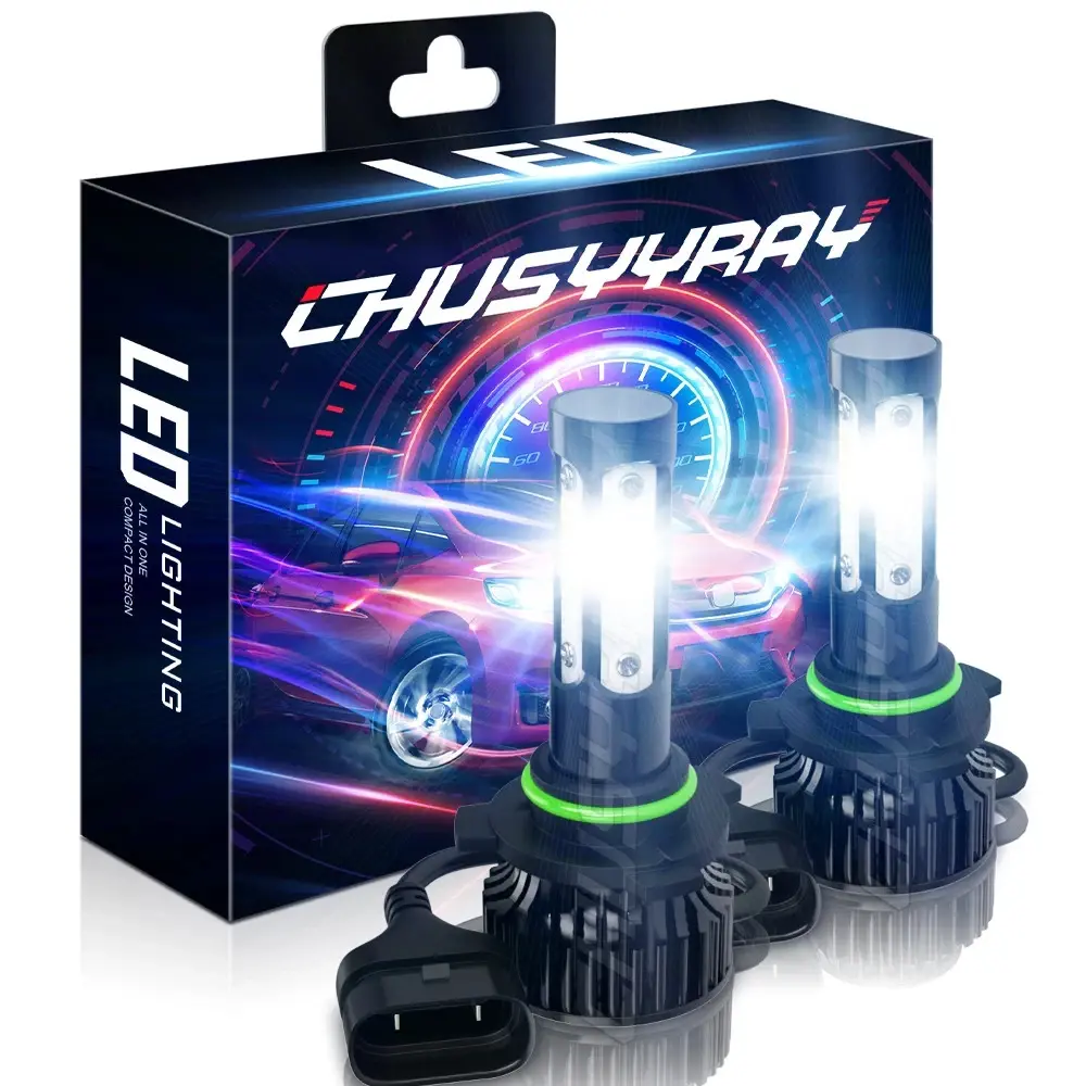 9006 LED Headlight Bulbs 6000K For Chevrolet C K 1500 2500 3500 Bright Low Beam Truck Vehicle Led Backlit