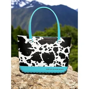 Venture Sack Cow Print Blue XL