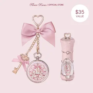 Flower Knows Pocket Lip Kit - Lipstick and Lip Balm Mini Kit For Travel, Weightless, Breathable, Stays Soft, Hydration, Smooth, Ideal For Gift