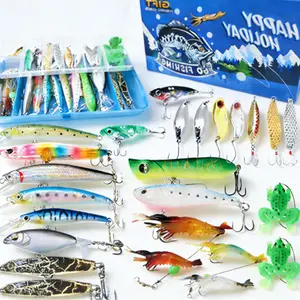 [TUODIAO] Multi-Shaped Fishing Lure Set – Bionic Shrimp, Frog, Minnow Lures for Bass, Pike, Black Fish | Freshwater & Saltwater, Shore or Boat Fishing – Catch More Fish Every Time