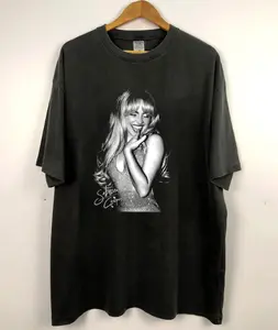 Sabrina Vintage 2024 Tour T-shirt - Trendy Shirt for Men & Women, Emails Tour 1760749536, Comfort Colors Streetwear