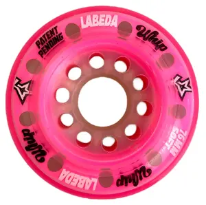 Labeda Whips Roller Hockey Wheel - Pink Soft 76mm - Single Wheel