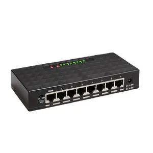 8-port 100Mbps switch, campus network hub, network splitter 5-12V