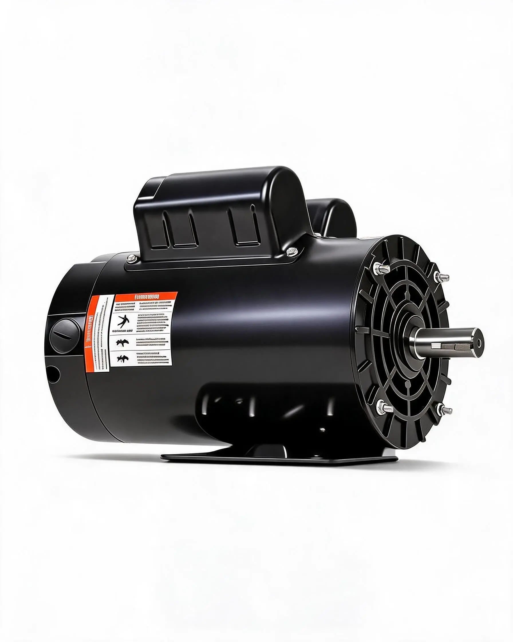 Garvee 2HP SPL Air Compressor Electric Motor, 230V 17.6Amps, 56 Frame 3450RPM, 5/8“ Keyed Shaft, 1.88” Shaft Length, Single Phase, CW/CCW Rotation, Powerful Motor for General Equipment