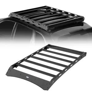 Hooke Road Roof Rack Rooftop Cargo Carrier for 2003-2010 Porsche Cayenne GTS / Turbo / Turbo S Models w/ Factory Roof Rails Truck Rack