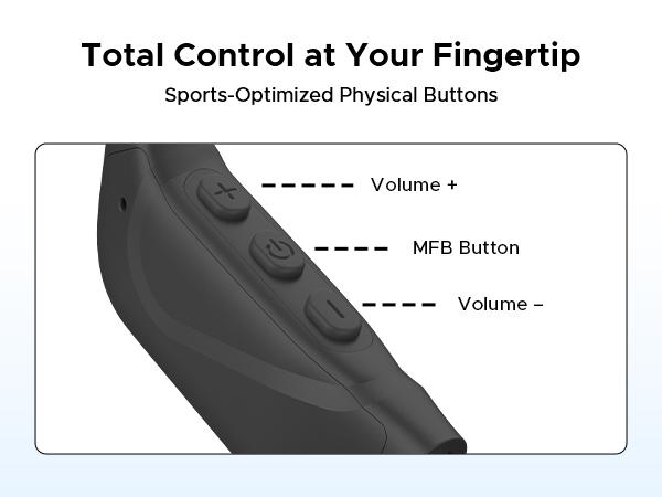 BoneBeat Run Ray IP66 Bone Conduction Headphones for Running, LED Safety Light, Open-ear design, Up to 10 Hours Playtime, Bluetooth 6.0 with Dual-Device Connectio