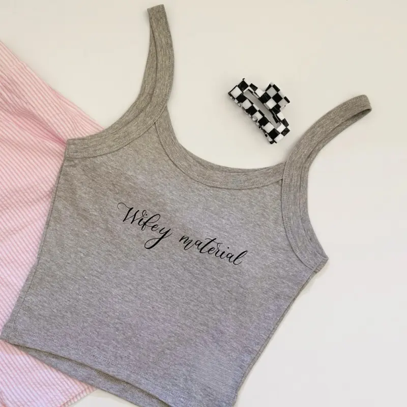 Mrs. Bride Crop Top, Personalized Crop Tank Top, Custom wife Crop Top Tank, Custom Text wifey baby Tee, gift for bride something blue gift wifey material tank top Custom Bride Tank Top Last Name Custom Tee Bachelorette Party tank top Bride Last Name Shirt