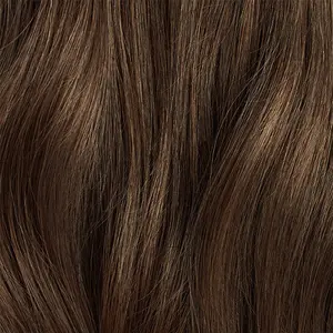 Neutral Brown Clip-In Curtain Bangs