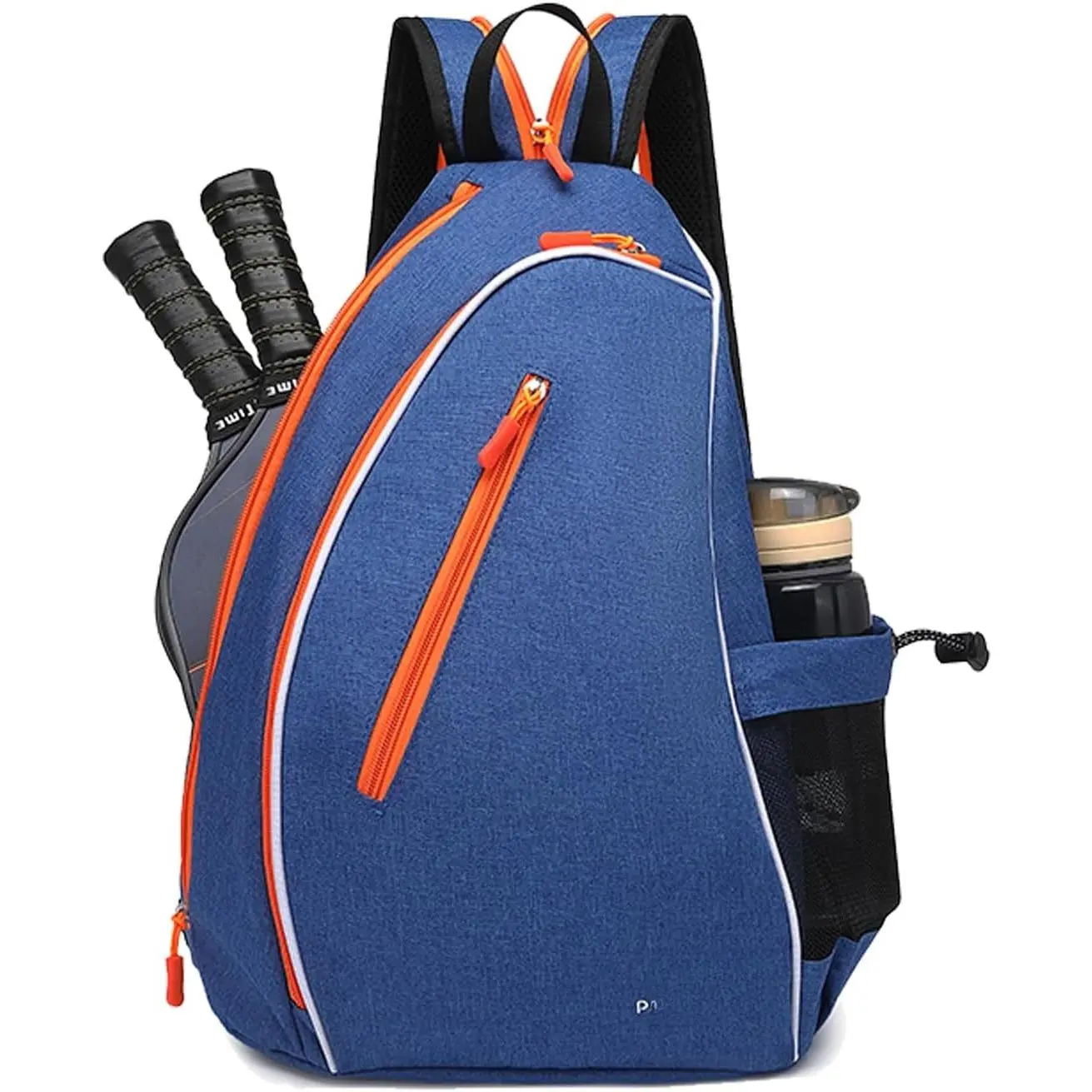 Pickleball Bags for Men Women Pickleball Paddle Bag Sports Pickleball Bag Adjustable Sling Bag with Fence Hook Crossbody Backpack Fits to the Courts