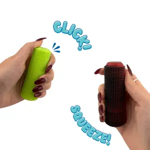 Little Ouchies Spikie Click Potions & Elixirs – Alchemy Sensory Fidget Keychain Stim Tool with Click, Moderate Texture, Vibrant Colors