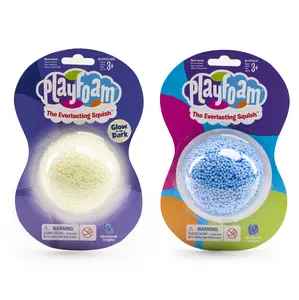 Educational Insights Playfoam Classic & Glow in the Dark Jumbo Pod Set of 12, Sensory Fidget Toy for Kids, Non-Toxic Creative Play, Ages 3+
