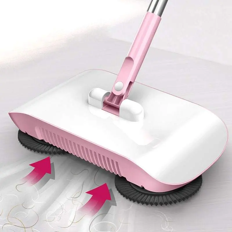 Combination Of Broom And Mop Hand Push Type Scoop Household Broom And Dustpan Set Floor Magic Broom Home Cleaning Tools Sweeper