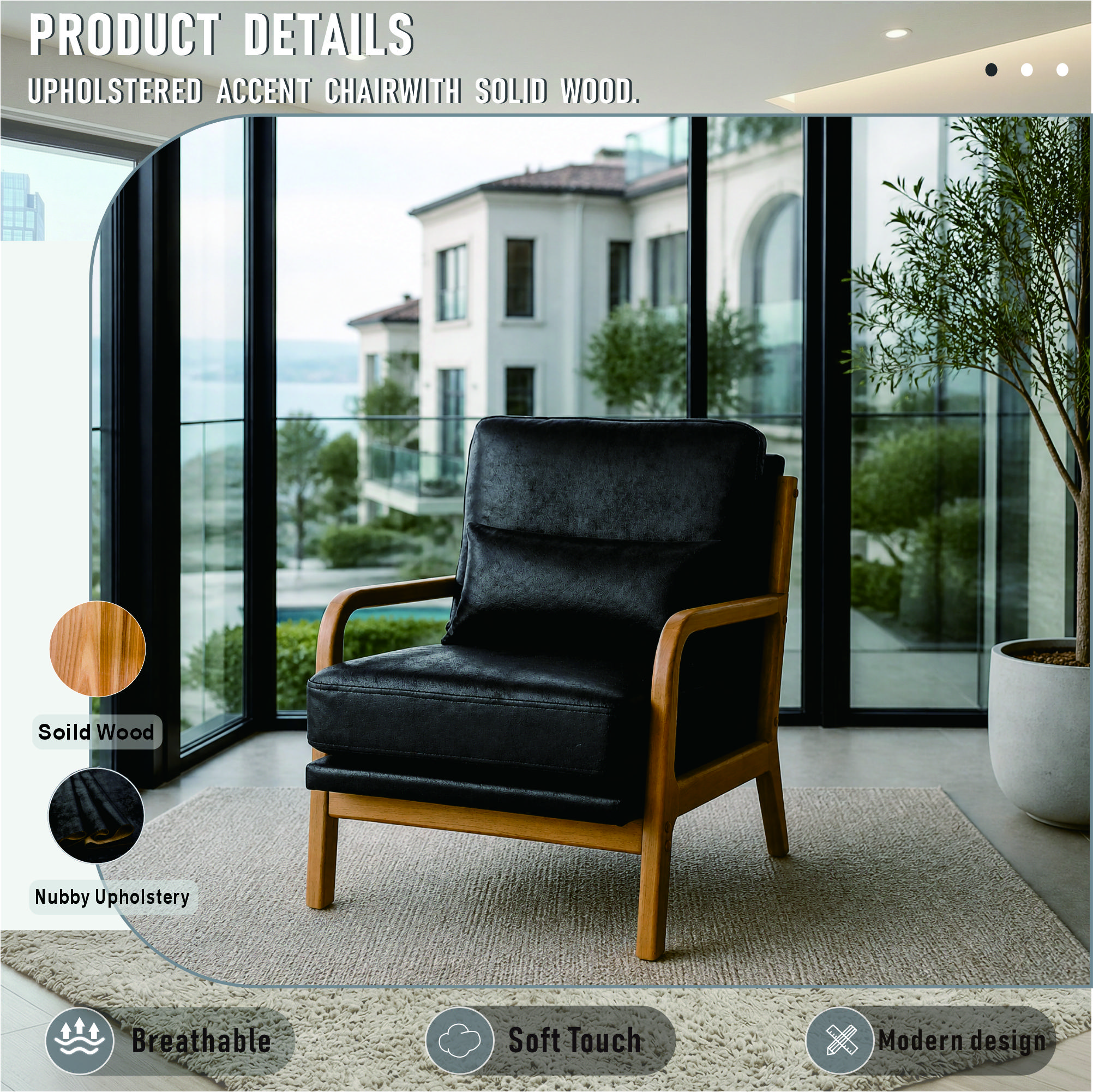 Wooden Lounge Chair