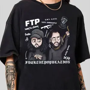 Premium Gun FTP Suicide Boys T-Shirt, Vintage Graphic Cotton T-Shirt, Gildan Unisex, Quality Cotton, Classic Styles Medium