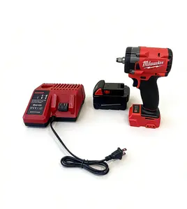 Milwaukee 3/8 Inch Impact Wrench Lightweight Power Tool For Small Equipment Fixing Furniture Assembly Home Garage Workshop Daily Use Hand Tool