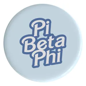 Pi Beta Phi Dreamhouse Sorority Button
