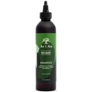 Rosemary Shampoo 8 oz - Scalp Treatment for Hair Density - with Biotin & Saw Palmetto