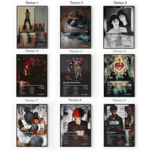 [Sale Up To 40%] [Unframe] DC THE DON Album Posters, Alternative Rage Rap Wall Art, Hypertrap Music Bedroom Aesthetic Decor, Modern Album Cover Artwork, Gift for Fans