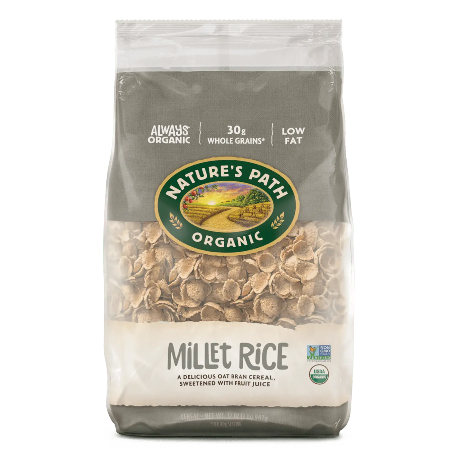 Nature's Path Organic Millet Rice Flakes Cereal